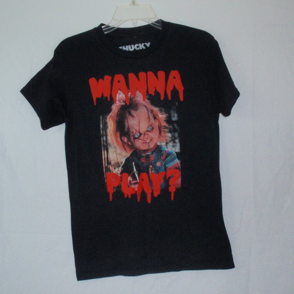 Chucky Wanna Play Graphic T Shirt Ripple Junction Size Mens Small S Halloween